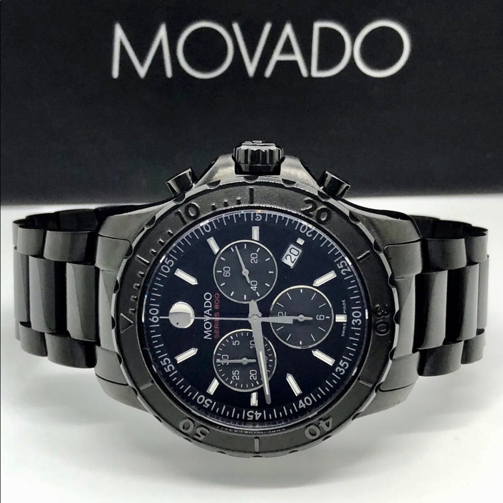 Movado 800 series - triple black